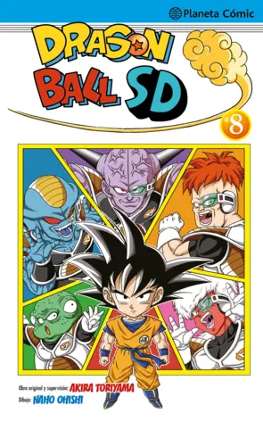 Portada Dragon Ball SD nº 08