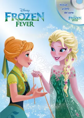 Portada Frozen Fever. Libro y DVD