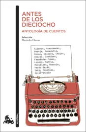 Portada Antes de los dieciocho. Antología de cuentos
