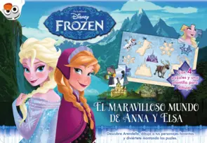 Portada Frozen. El maravilloso mundo de Anna y Elsa