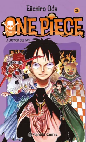 Portada One Piece nº 036