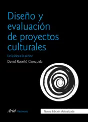 Portada Diseño y evaluación de proyectos culturales