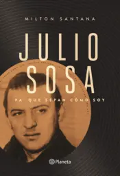 Portada Julio Sosa. Pa´que sepan cómo soy