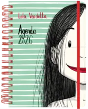 Miniatura portada 3d Agenda anual semanal 2026 Lola Vendetta