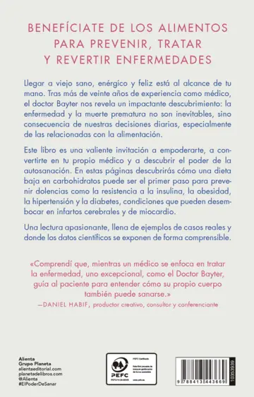 Contraportada El poder de sanar está en tus manos