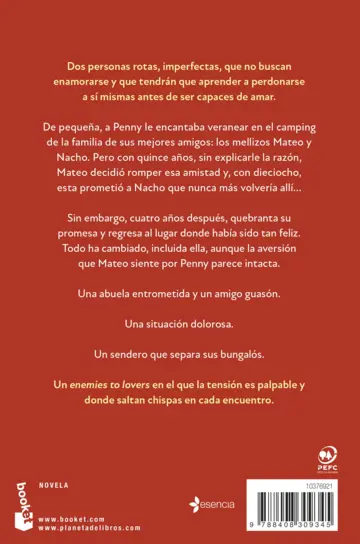 Contraportada Cómo no enamorarme de ti