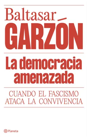 Portada La democracia amenazada