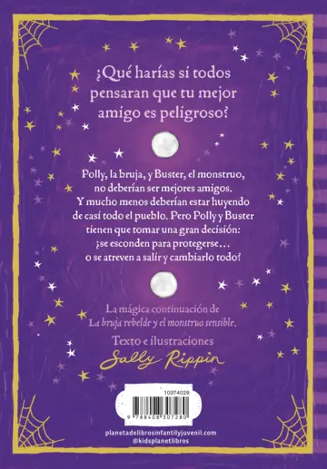 Contraportada Una amistad monstruosa 2. El misterio de las piedras mágicas