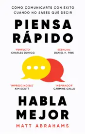 Portada Piensa rápido, habla mejor