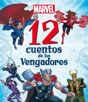 Portada Marvel. 12 cuentos de los Vengadores
