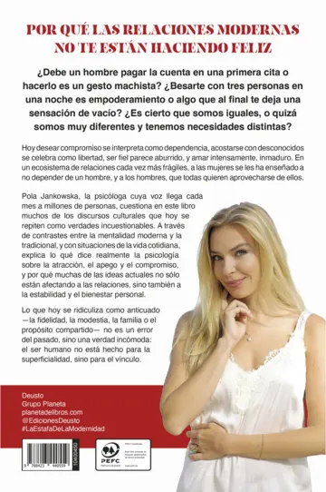 Contraportada La estafa de la modernidad