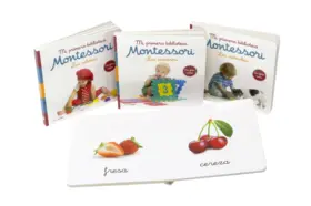 Libros frutas, números, animales y colores Mi primera biblioteca Montessori