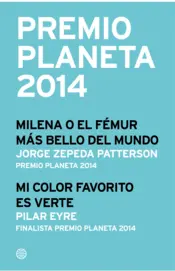Portada Premio Planeta 2014: ganador y finalista (pack)