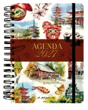 Portada Agenda anual semanal 2027 Alicia Aradilla