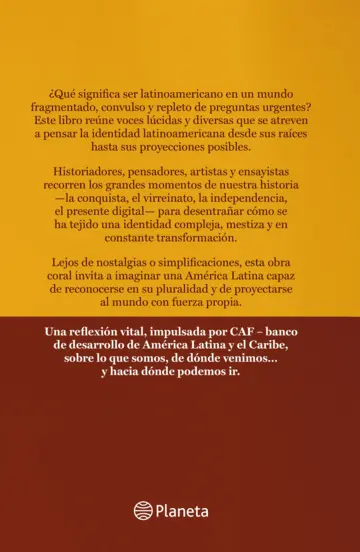 Contraportada Antes del próximo imperio