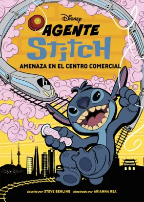 Portada Agente Stitch 3. Amenaza en el centro comercial