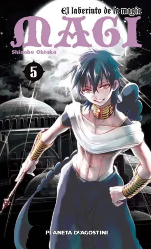 Portada Magi El laberinto de la magia nº 05/37