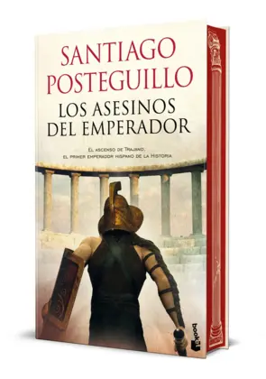 Portada Los asesinos del emperador. Edición especial con cantos decorados