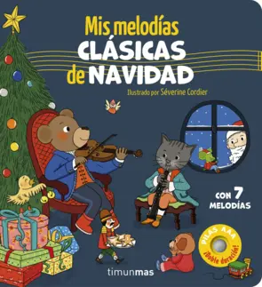 Portada Mis melodías clásicas de Navidad. Con 7 melodías