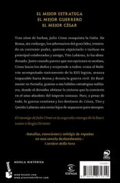 Miniatura contraportada El enemigo de Julio César (Serie Dictator 2)