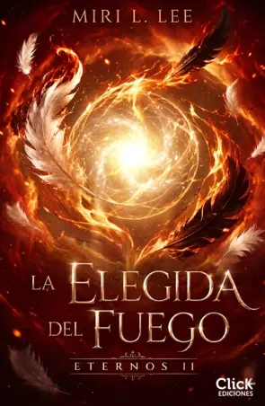 Portada La elegida del fuego. Eternos 2