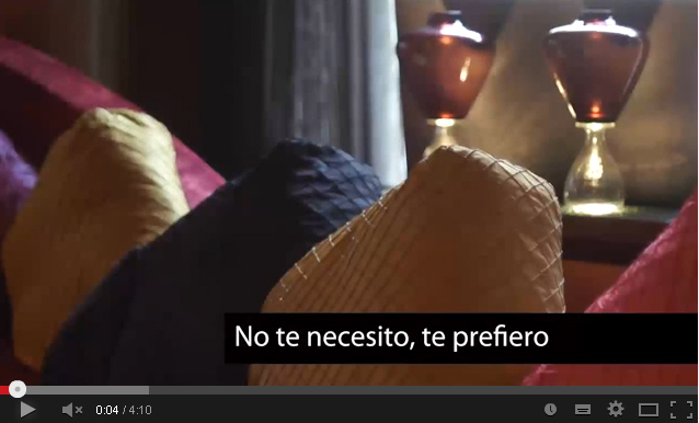 6. No te necesito, te prefiero