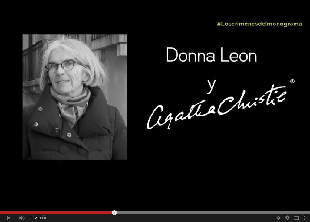 Donna Leon habla sobre Agatha Christie