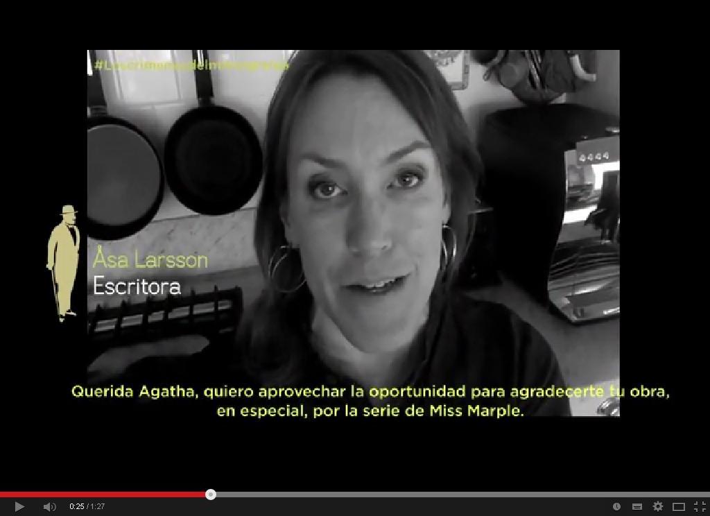 Assa Larsson habla de Agatha Christie