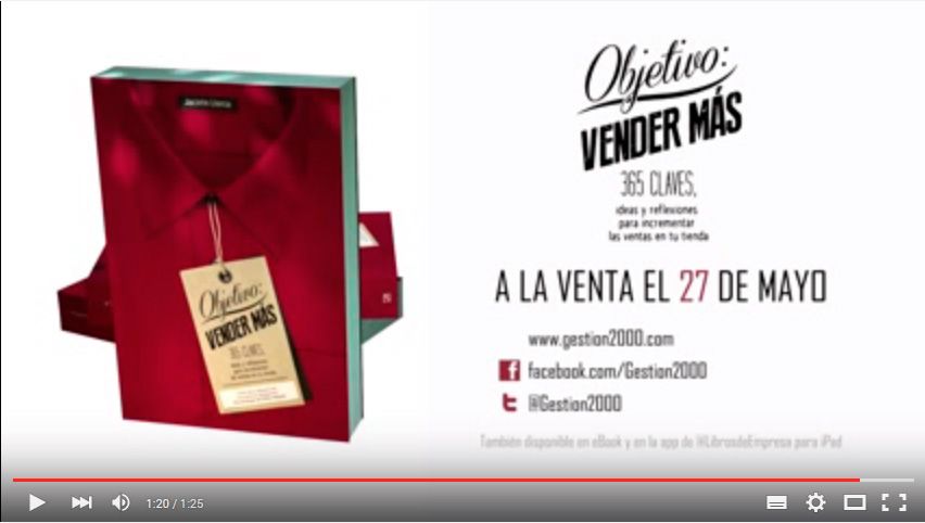 Booktrailer Objetivo: vender más