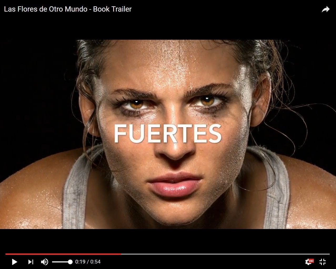 Booktrailer "Las flores de otro mundo"