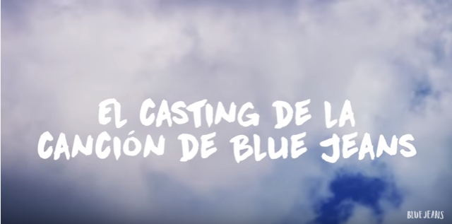 Casting de la canción de Blue Jeans