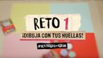 Reto 1 #DestrozarEsCrear - ¡Dibuja con tus huellas!