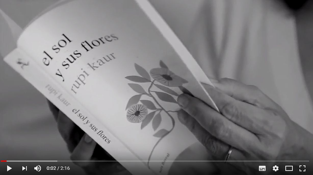 Booktrailer El sol y sus flores