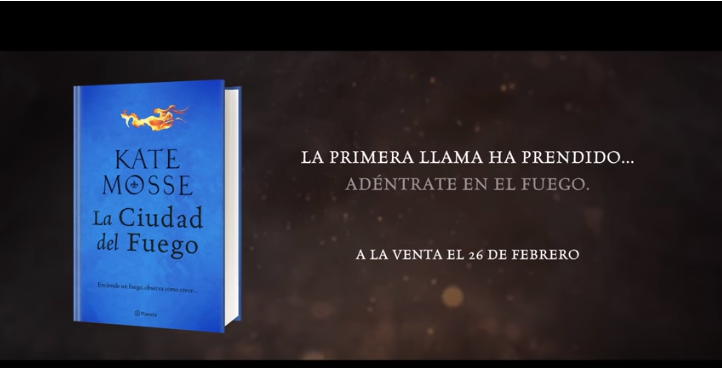 Booktrailer La ciudad del fuego