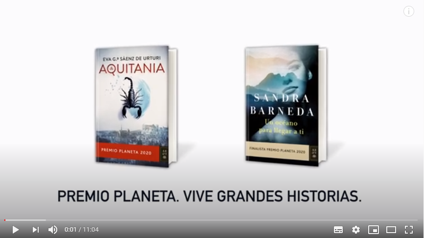 Entrevista a Eva García Saénz de Urturi y Sandra Barneda - Premio Planeta 2020 | Editorial Planeta