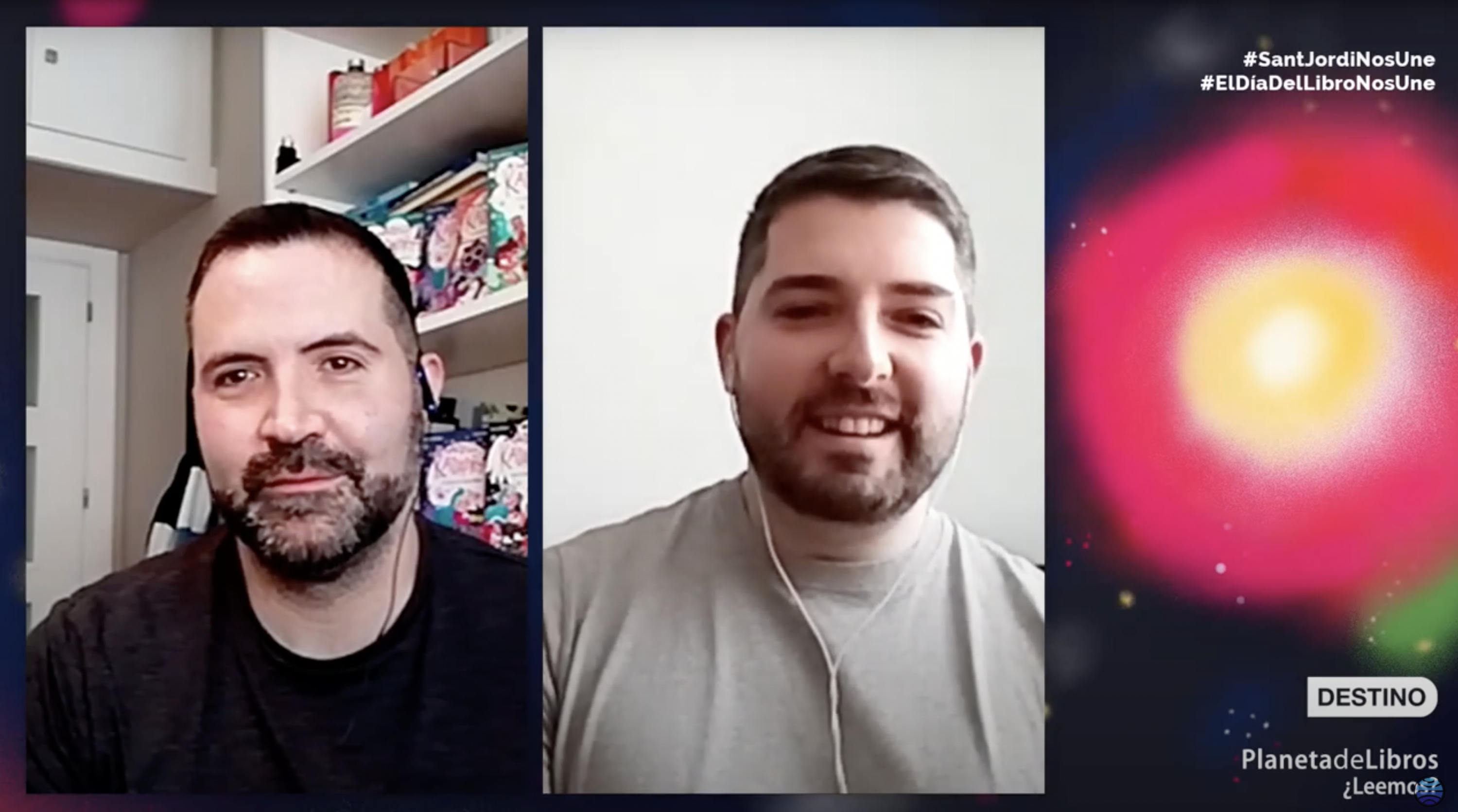 Charlas #SantJordiNosUne | Pedro Mañas y David Sierra