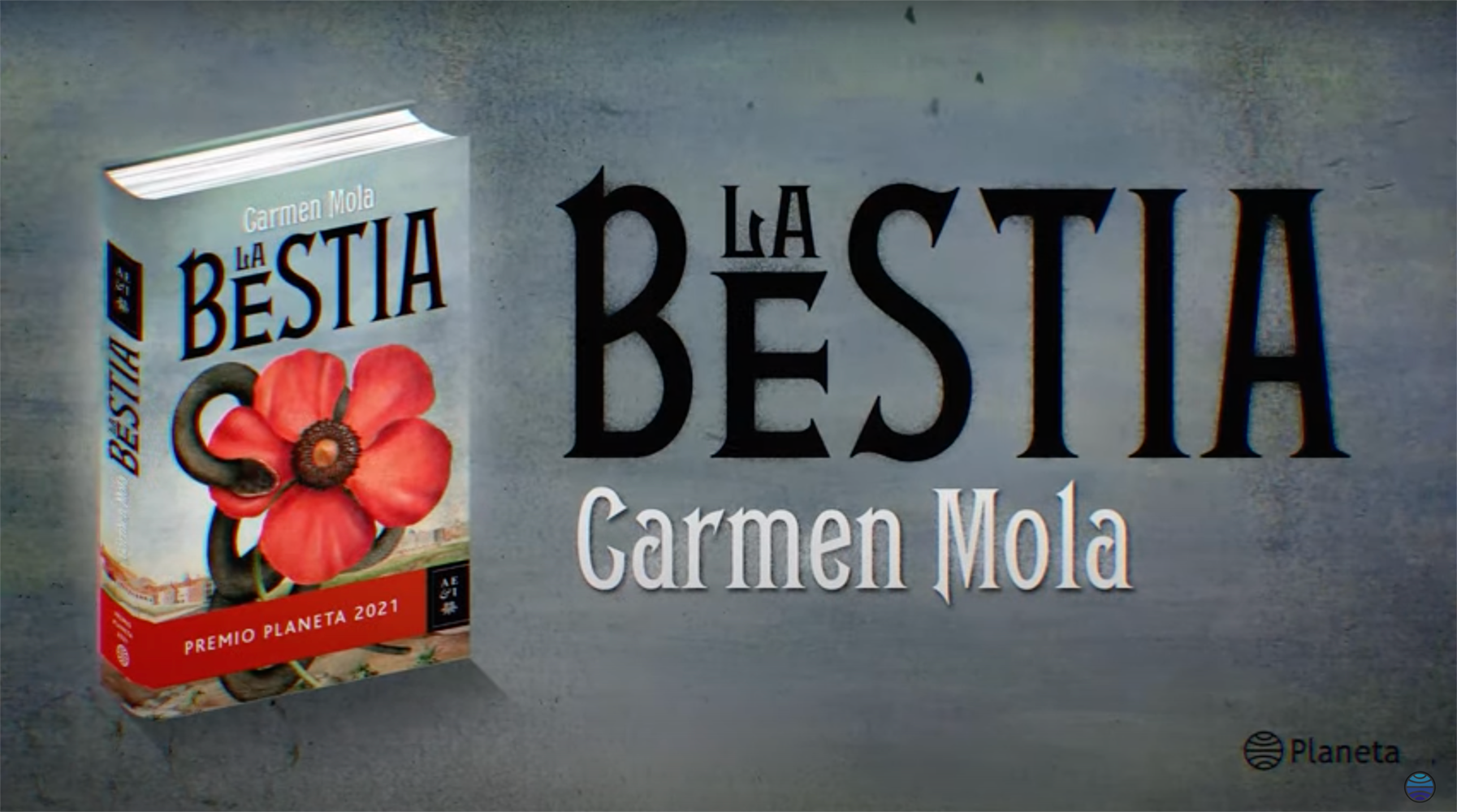 "La Bestia" de Carmen Mola - Premio Planeta 2021 - Booktrailer | Editorial Planeta