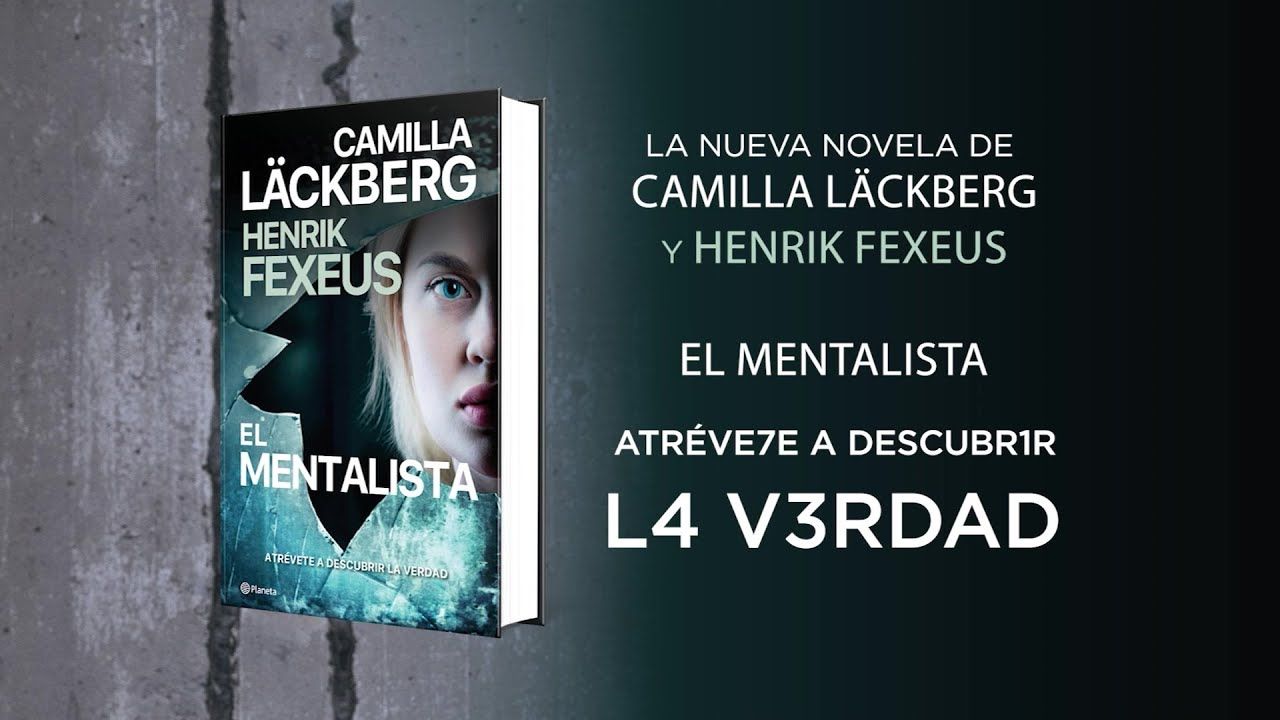 Camilla Läckberg y Henrik Fexeus saludan a los lectores | "El mentalista" | Editorial Planeta