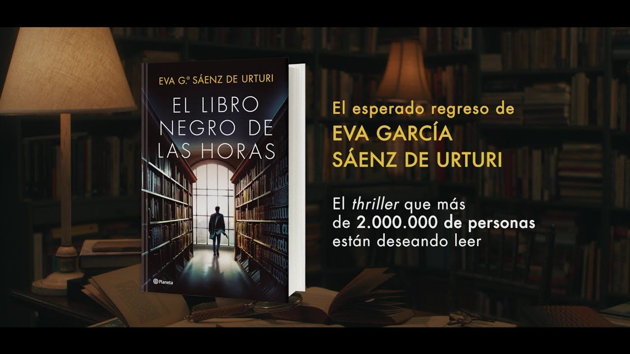 "El Libro Negro de las Horas" de Eva García Sáenz de Urturi - Booktrailer | Editorial Planeta
